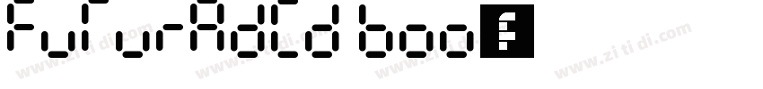 FuturaDCD Boo字体下载字体转换